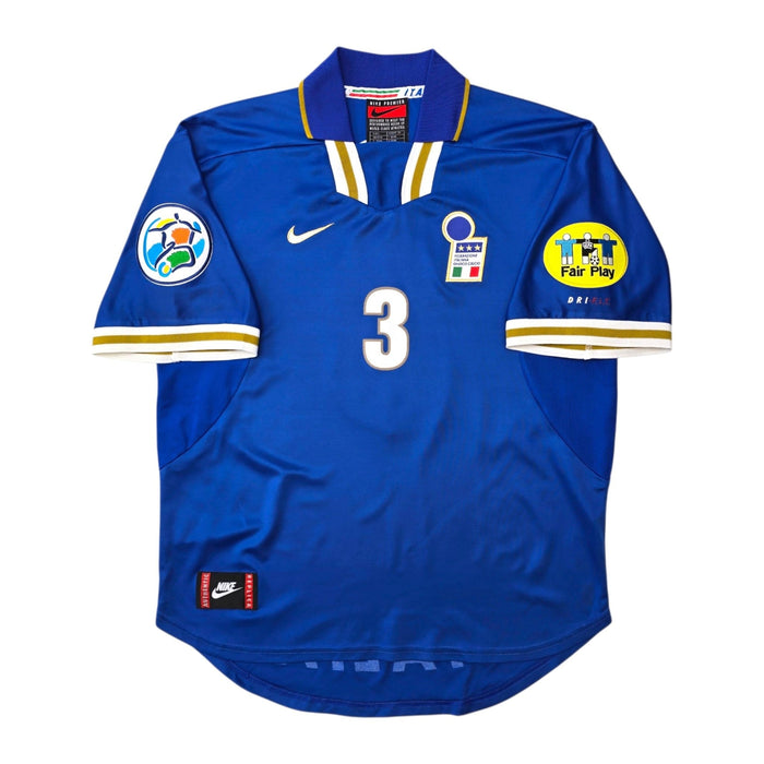 1996/97 Italy Home Football Shirt (L) Nike #3 Maldini - Football Finery - FF307653