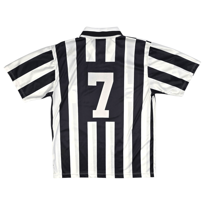 1996/97 Juventus Home Football Shirt (L) Kappa #7 (Di Livio) - Football Finery - FF300590