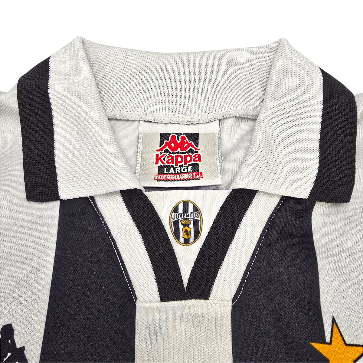 1996/97 Juventus Home Football Shirt (L) Kappa - Football Finery - FF302603