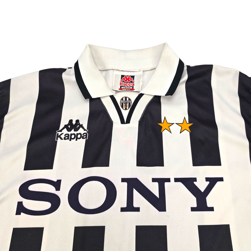 1996/97 Juventus Home Football Shirt (M) Kappa (Basic Version) - Football Finery - FF301119