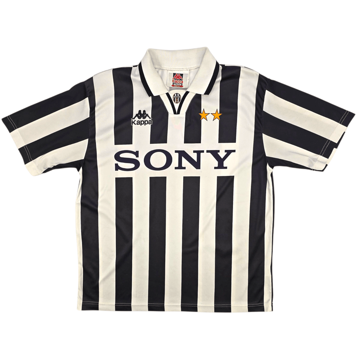 1996/97 Juventus Home Football Shirt (M) Kappa (Basic Version) - Football Finery - FF301119