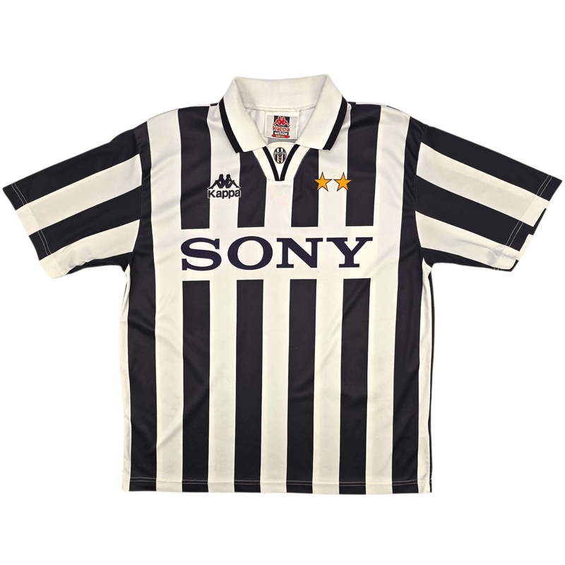 1996/97 Juventus Home Football Shirt (M) Kappa (Basic Version) - Football Finery - FF301119