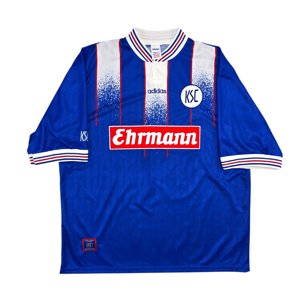1996/97 Karlsruher SC Away Football Shirt (2XL) Adidas - Football Finery - FF301401