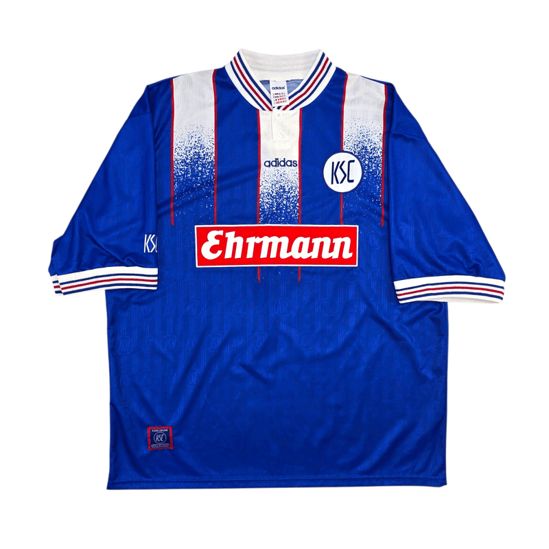 1996/97 Karlsruher SC Away Football Shirt (2XL) Adidas - Football Finery - FF301401