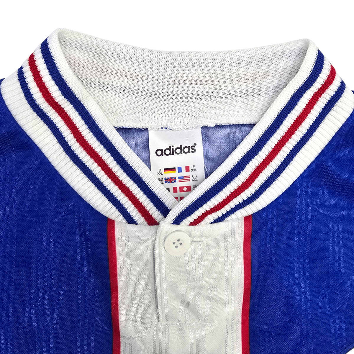 1996/97 Karlsruher SC Away Football Shirt (2XL) Adidas - Football Finery - FF301401