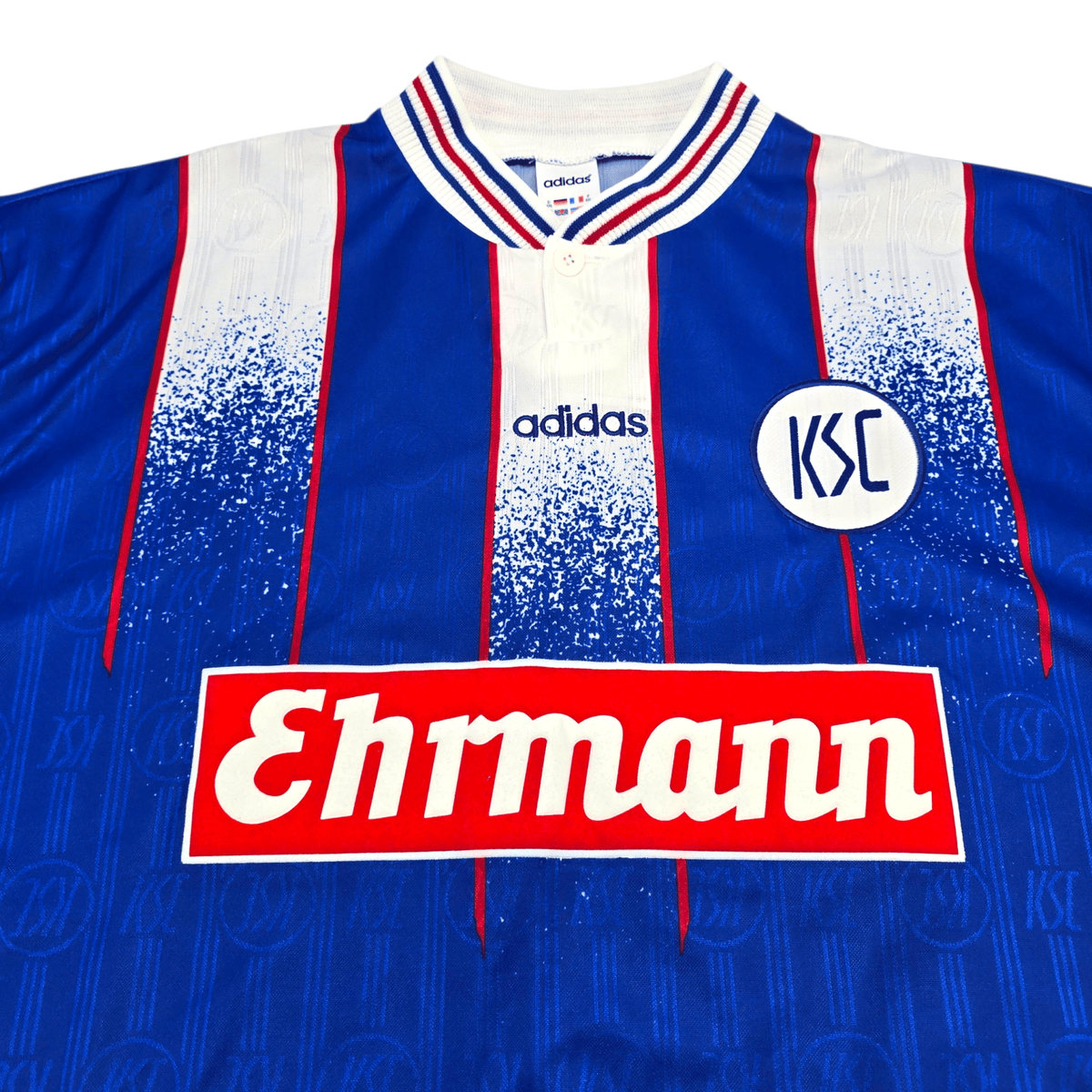 1996/97 Karlsruher SC Away Football Shirt (2XL) Adidas - Football Finery - FF301401