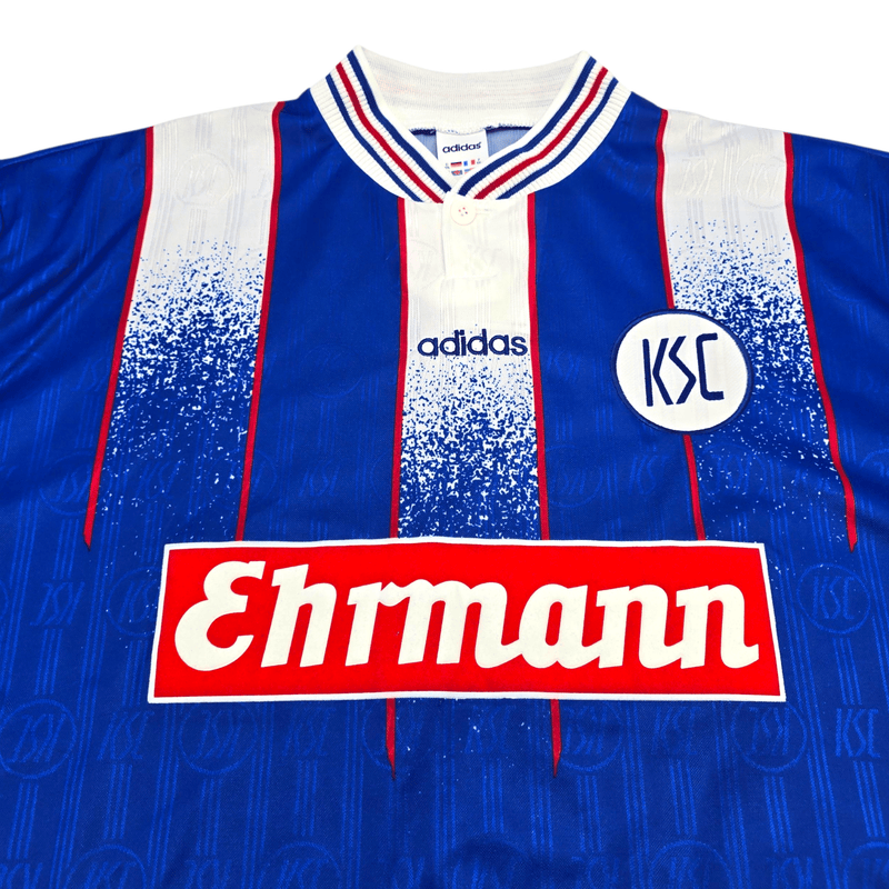 1996/97 Karlsruher SC Away Football Shirt (2XL) Adidas - Football Finery - FF301401