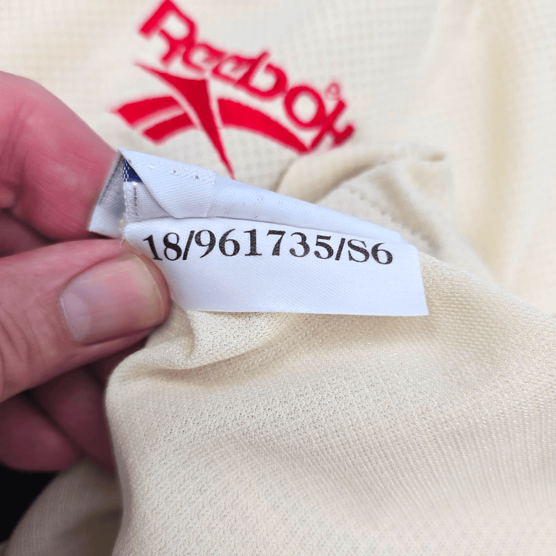 1996/97 Liverpool Away Football Shirt (L) Reebok 10 Barnes - Football Finery - FF302053