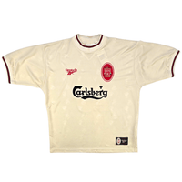 1996/97 Liverpool Away Football Shirt (L) Reebok 10 Barnes - Football Finery - FF302053