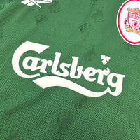 1996/97 Liverpool Goal Keeper Football Shirt (M) Reebok - Football Finery - FF305450