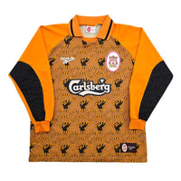 1996/97 Liverpool Goal Keeper Football Shirt (M) Reebok - Football Finery - FF306375
