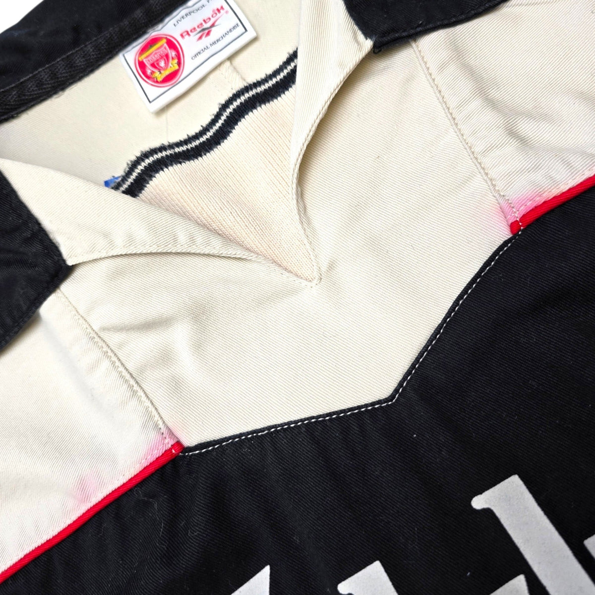 1996/97 Liverpool Training Top (L) Reebok - Football Finery - FF307213