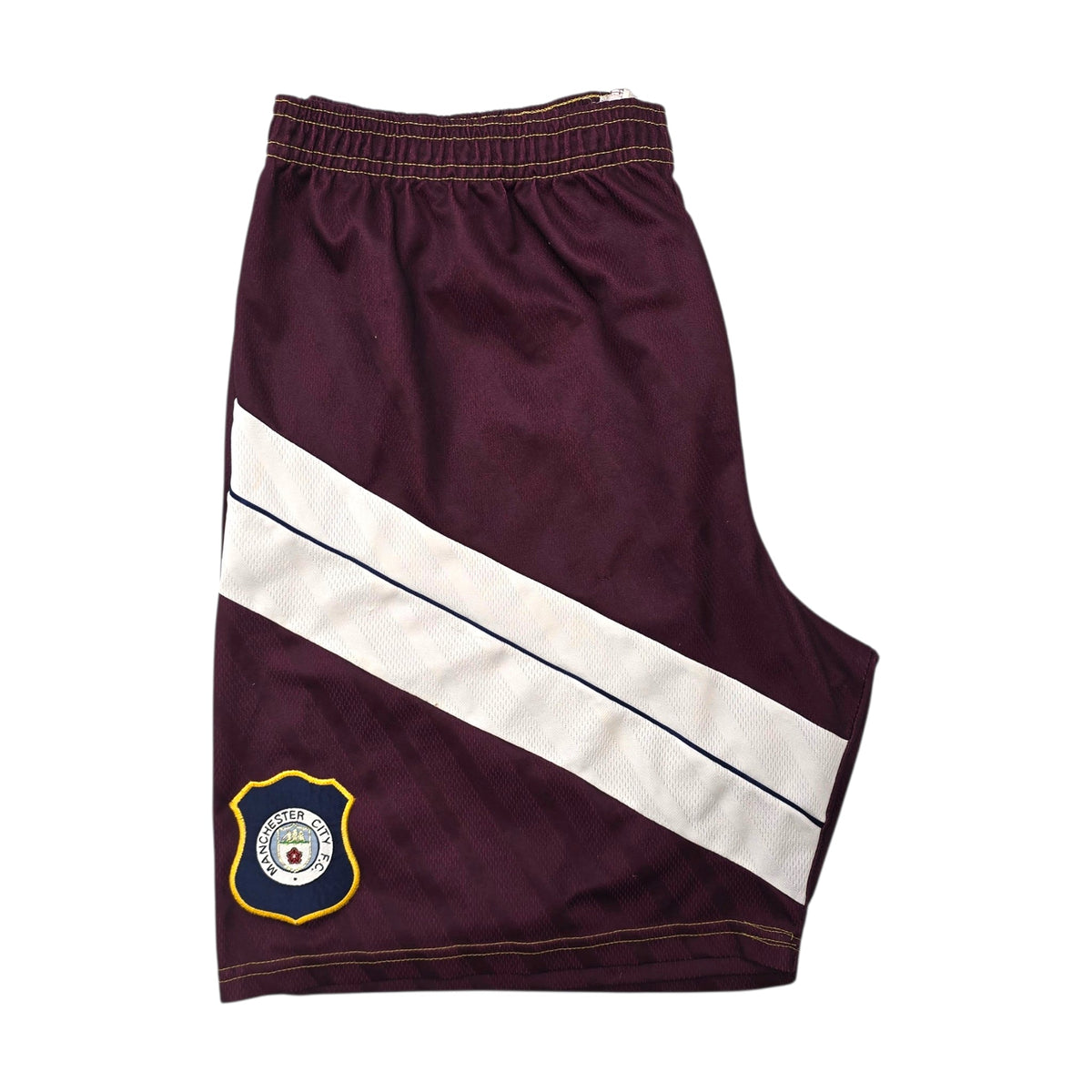 1996/97 Manchester City Football Shorts (XL) Umbro | Away - Football Finery - SS10027