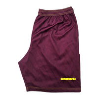 1996/97 Manchester City Football Shorts (XL) Umbro | Away - Football Finery - SS10027