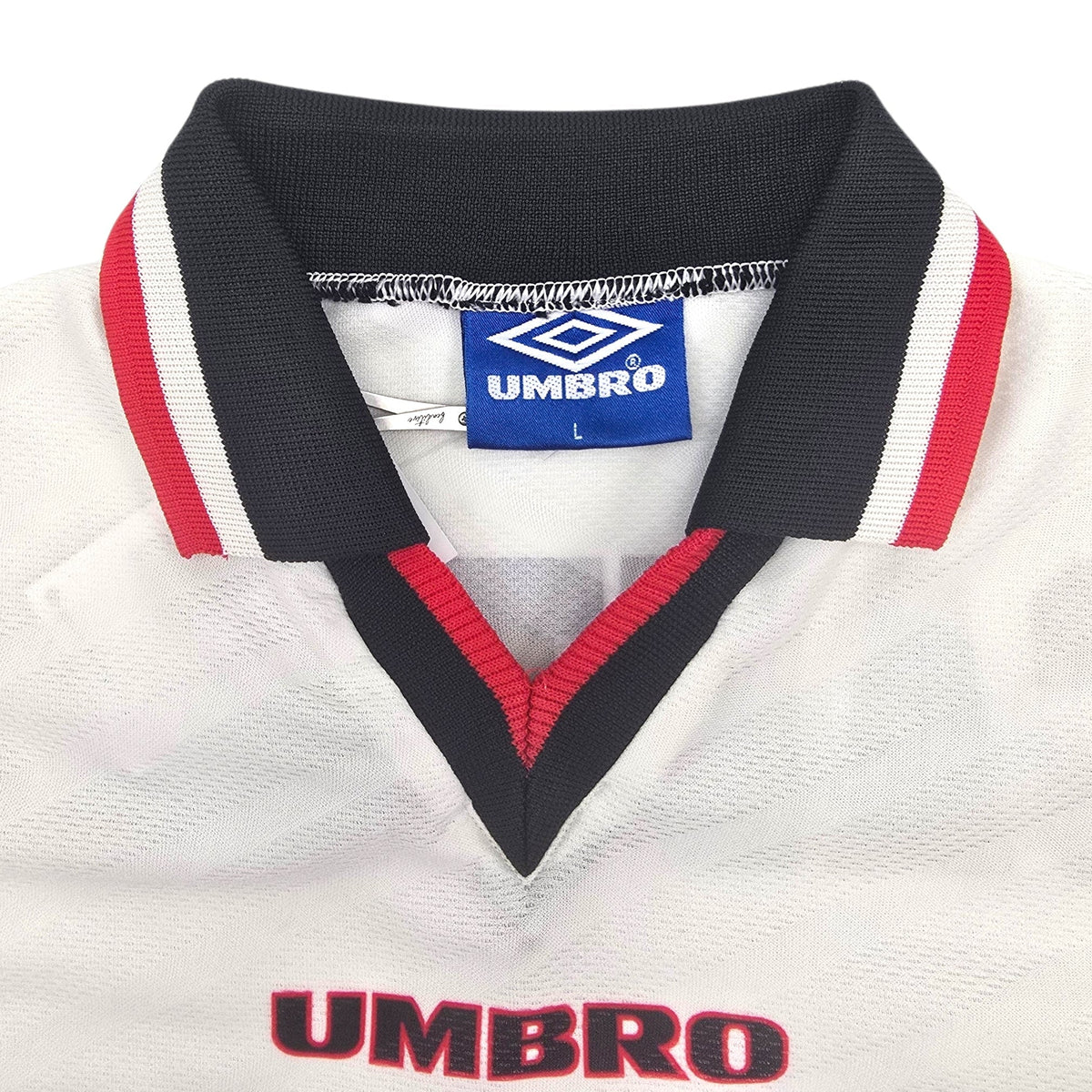 1996/97 Manchester United Away Football Shirt (L) Umbro 7 Cantona - Football Finery - FF304033