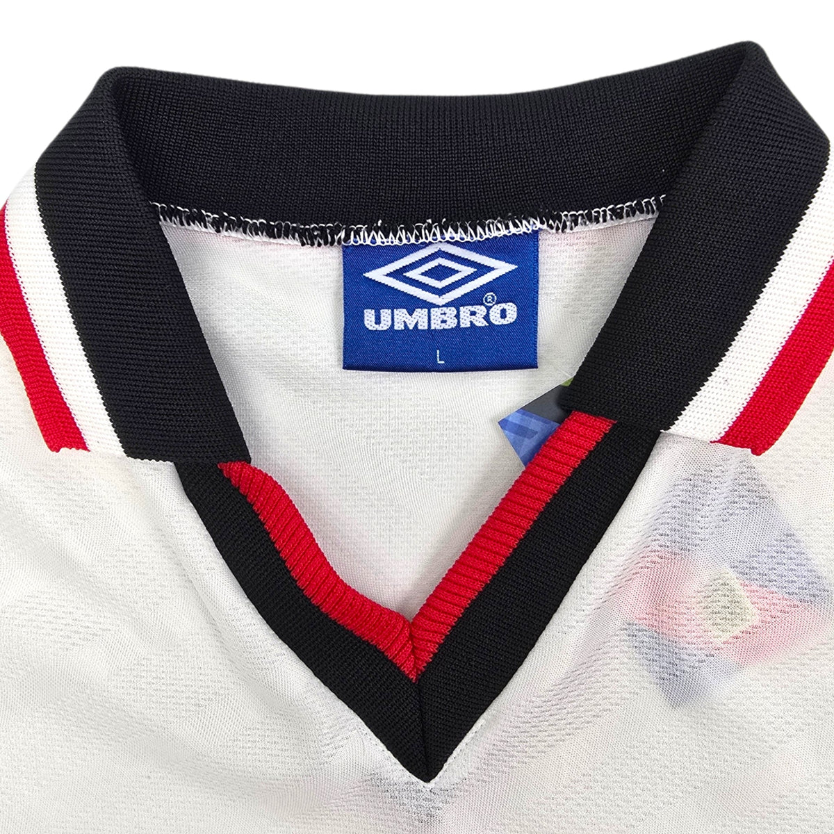 1996/97 Manchester United Away Football Shirt (L) Umbro - Football Finery - FF305088
