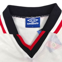 1996/97 Manchester United Away Football Shirt (L) Umbro - Football Finery - FF305088