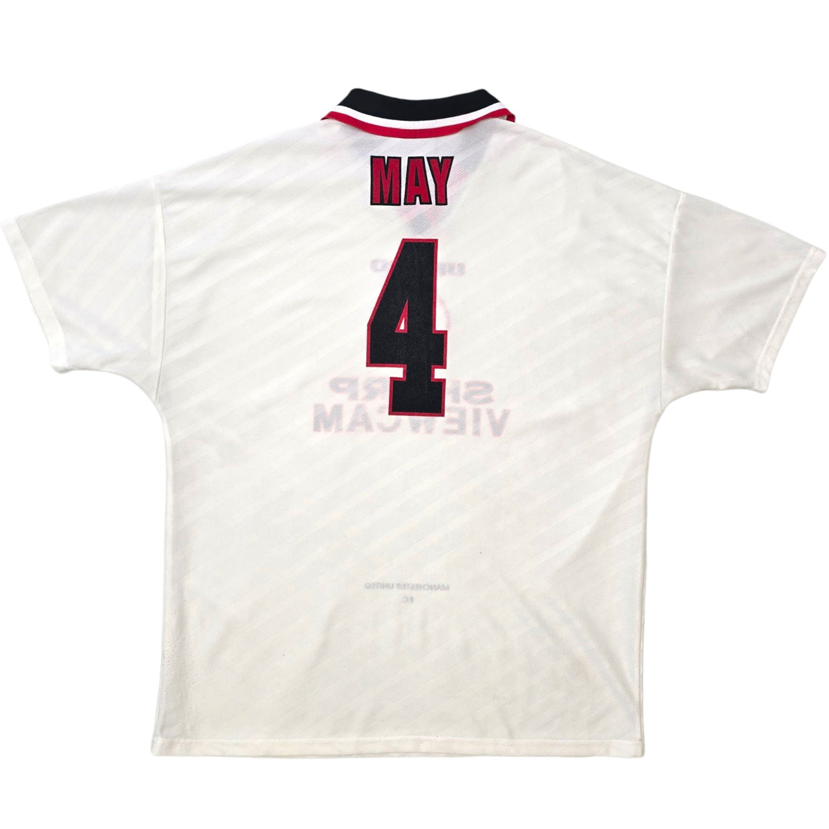 1996/97 Manchester United Away Football Shirt (XL) Umbro 4 May - Football Finery - FF305091
