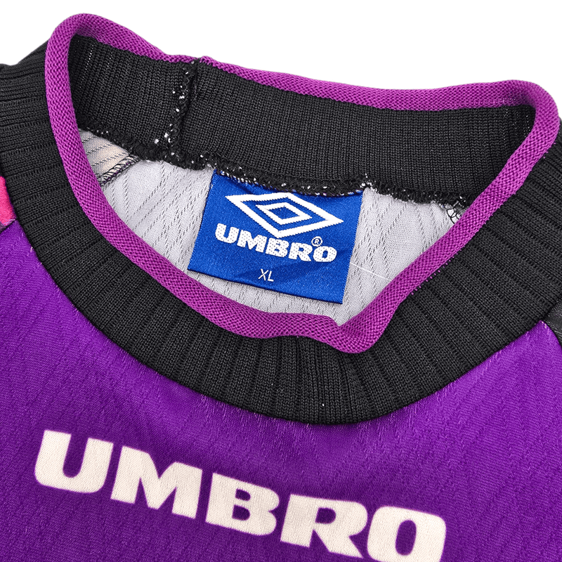 1996/97 Manchester United Goal Keeper Football Shirt (XL) Umbro 1 Schmeichel - Football Finery - FF301934