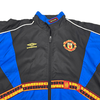 1996/97 Manchester United Rain Jacket (S) Umbro - Football Finery - FF301249