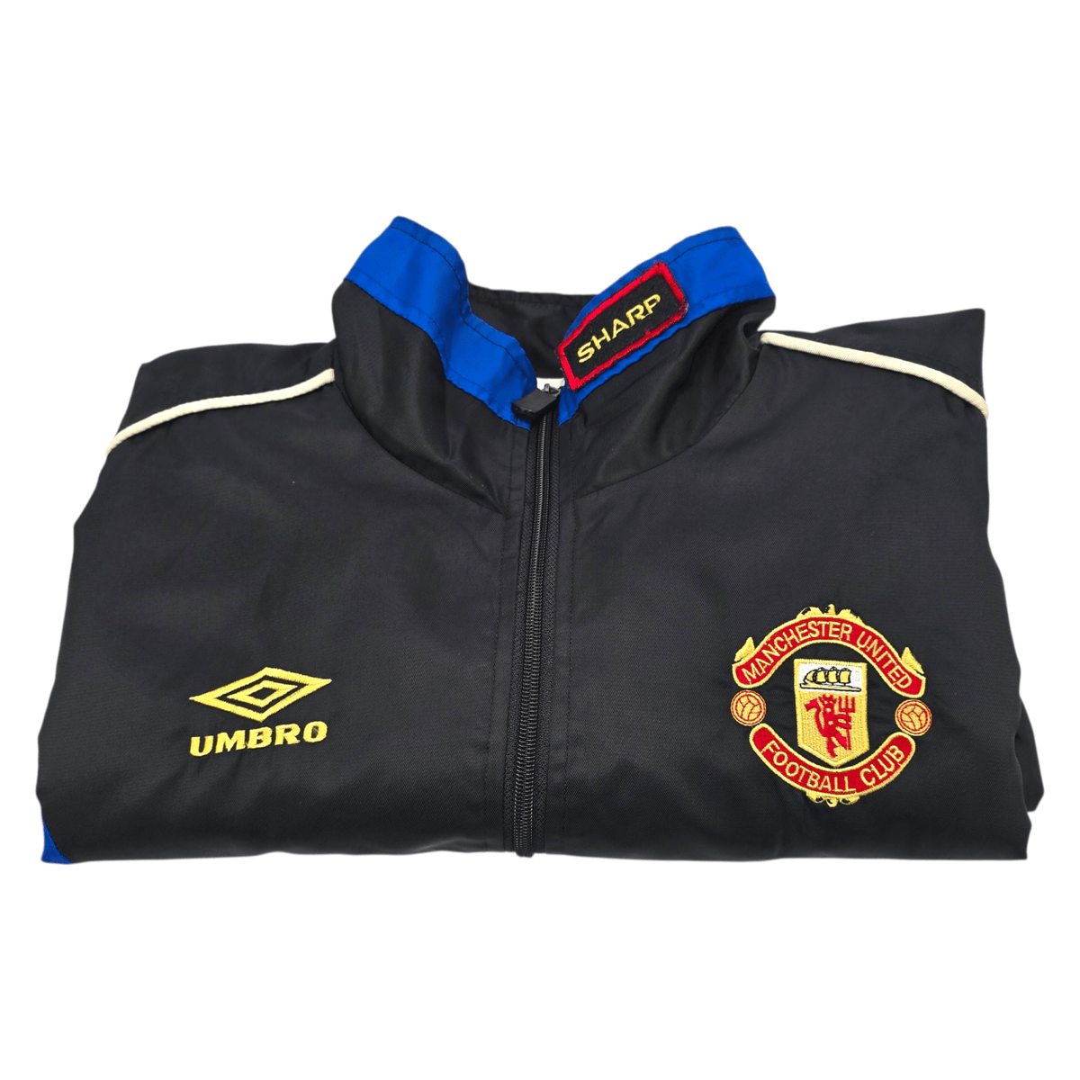 1996/97 Manchester United Rain Jacket (S) Umbro - Football Finery - FF301249