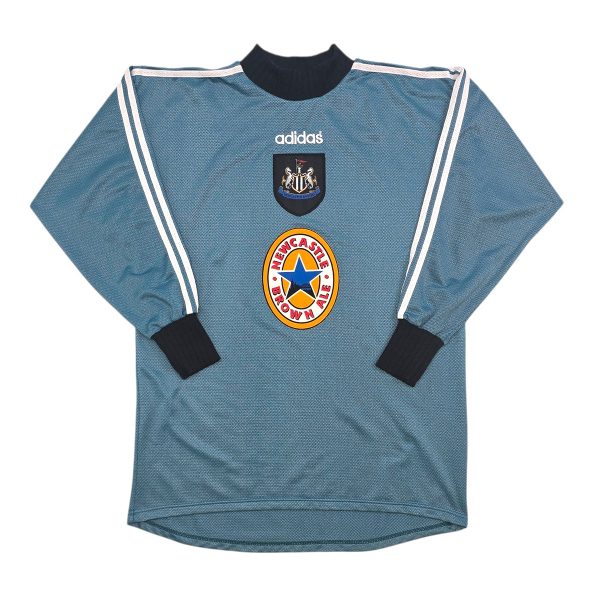1996/97 Newcastle United Goal Keeper Football Shirt (L) Adidas - Football Finery - FF306448