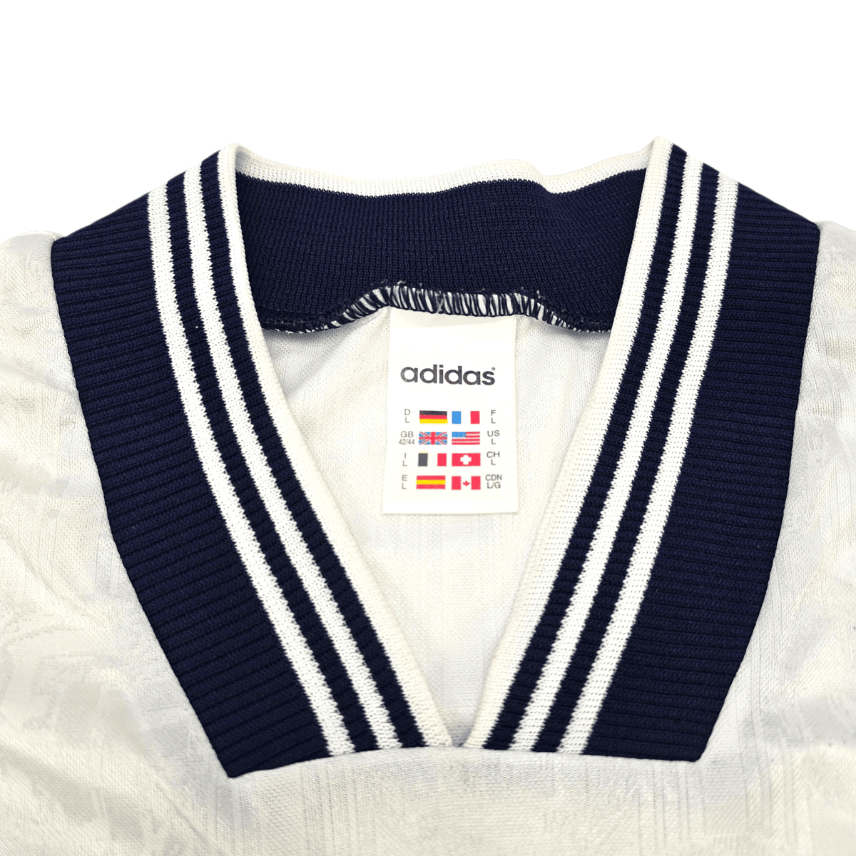 1996/97 Norway Away Football Shirt (L) Adidas 20 - Football Finery - FF302873