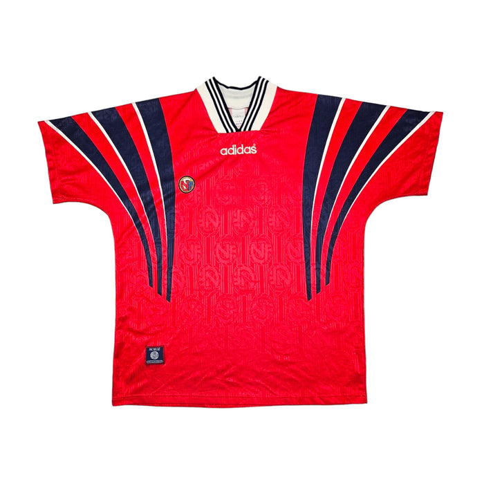 1996/97 Norway Home Football Shirt (L) Adidas - Football Finery - FF203283