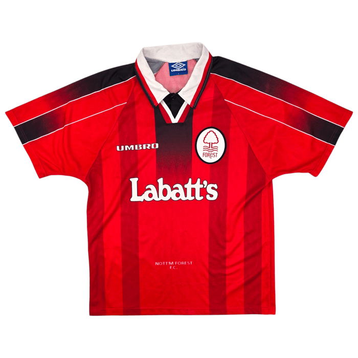 1996/97 Nottingham Forest Home Football Shirt (L) Umbro - Football Finery - FF300250