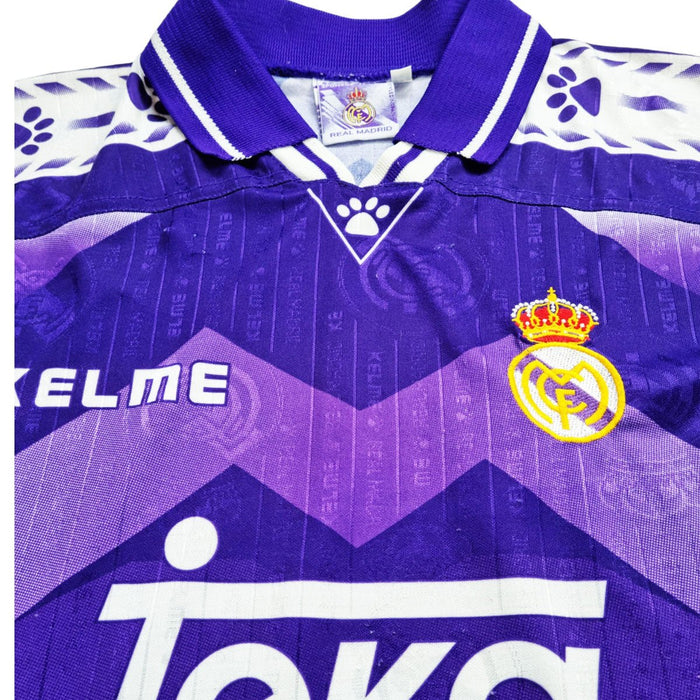 1996/97 Real Madrid Away Football Shirt (M) Kelme - Football Finery - FF202984