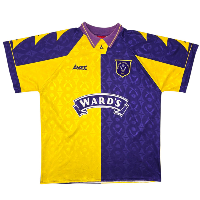 1996/97 Sheffield United Away Football Shirt (XL) Avec - Football Finery - FF308339