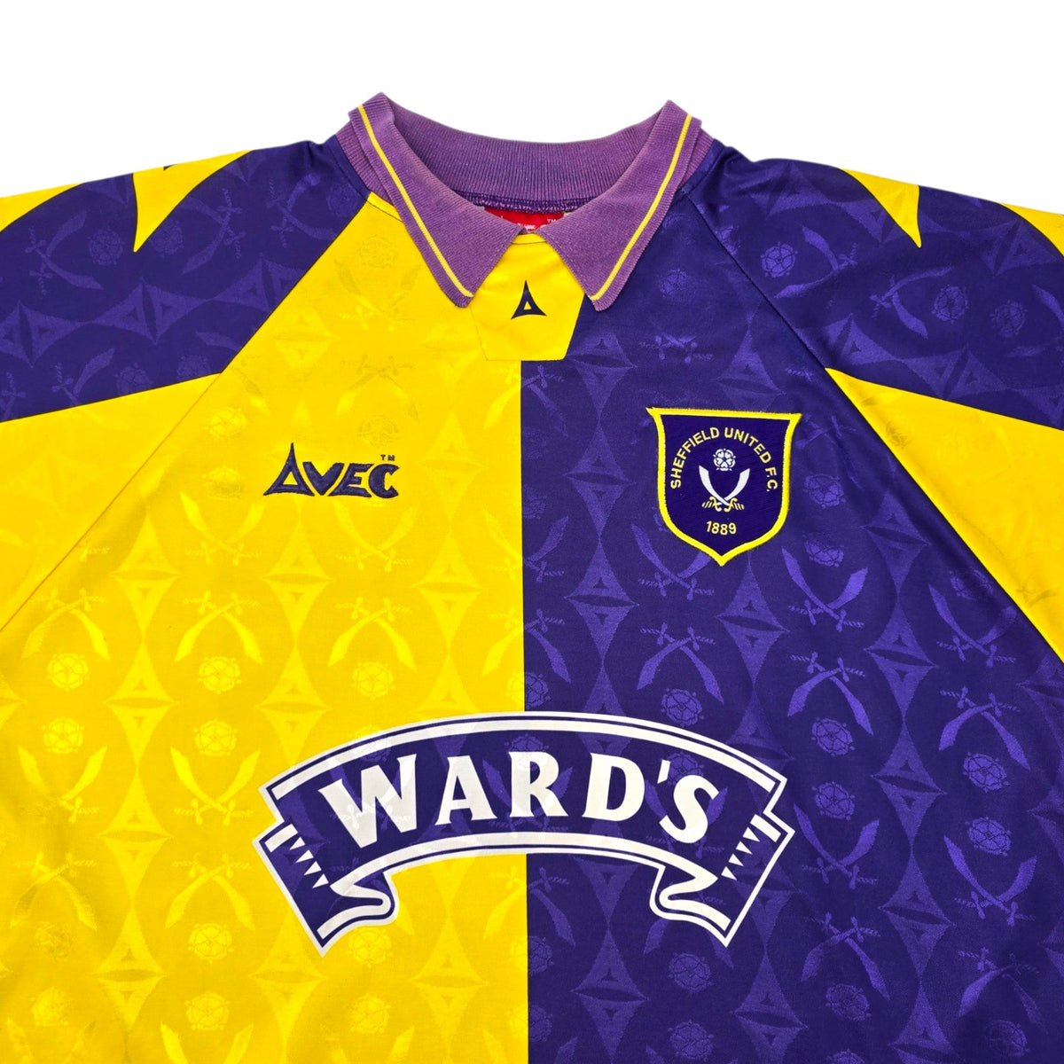 1996/97 Sheffield United Away Football Shirt (XL) Avec - Football Finery - FF308339