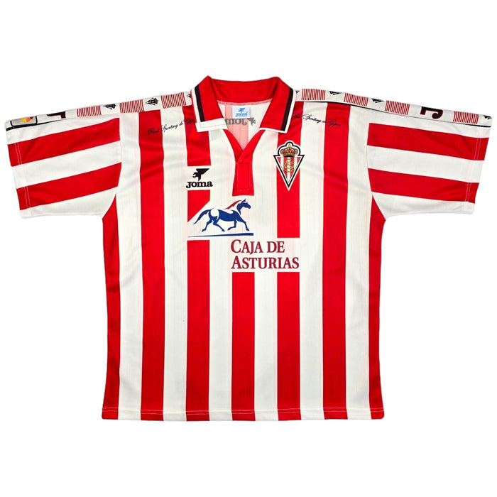 1996/97 Sporting Gijon Home Football Shirt (XL) Joma - Football Finery - FF203948