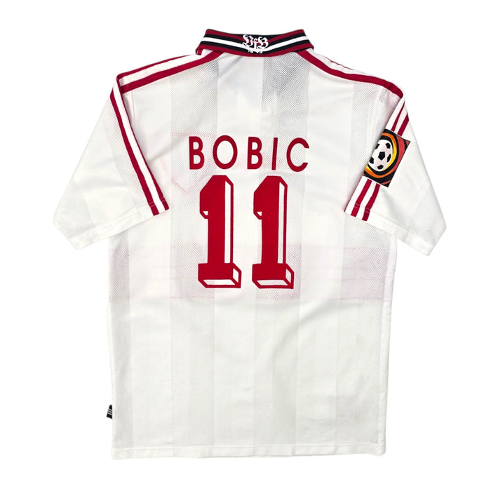 1996/97 Stuttgart Home Football Shirt (XS) Adidas 11 Bobic - Football Finery - FF307250