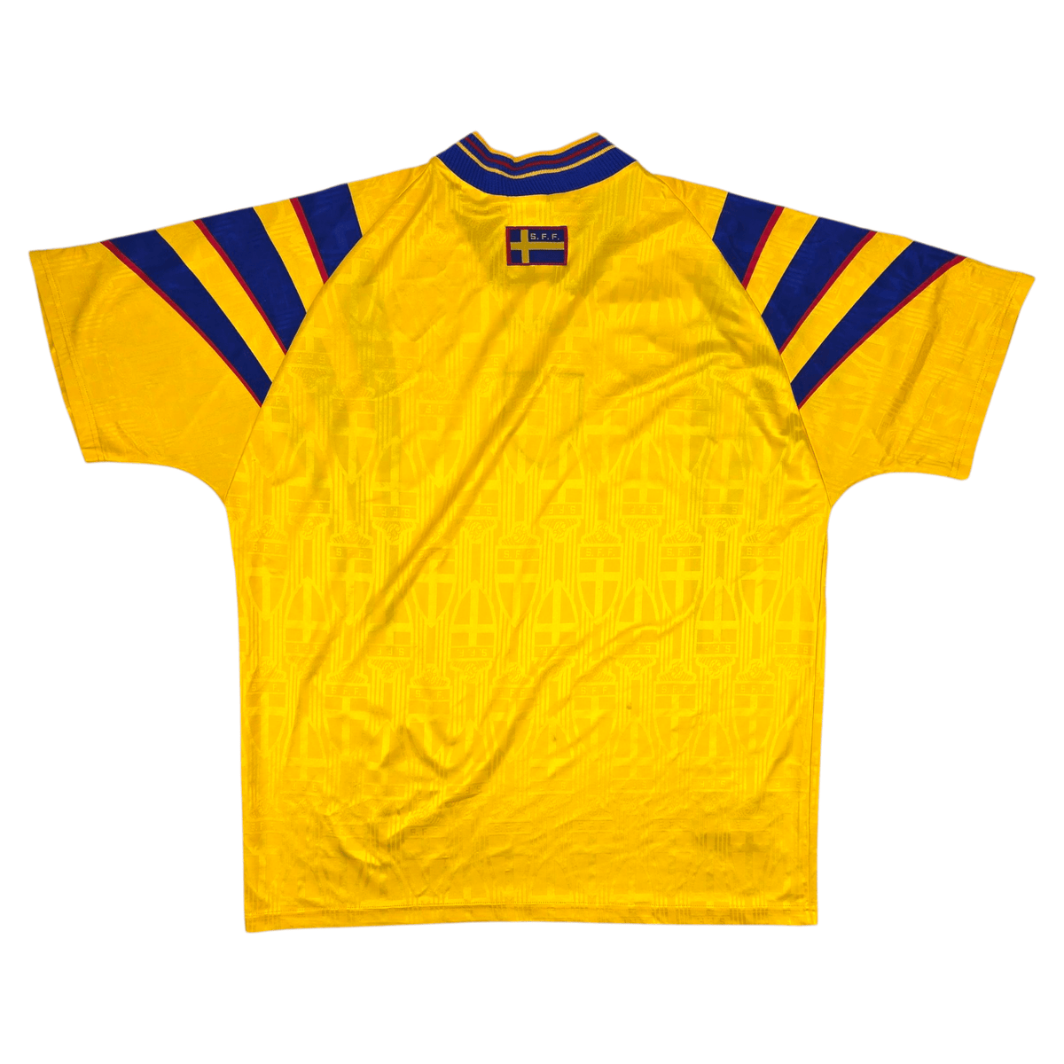 1996/97 Sweden Home Football Shirt (XL) Adidas - Football Finery - FF301697