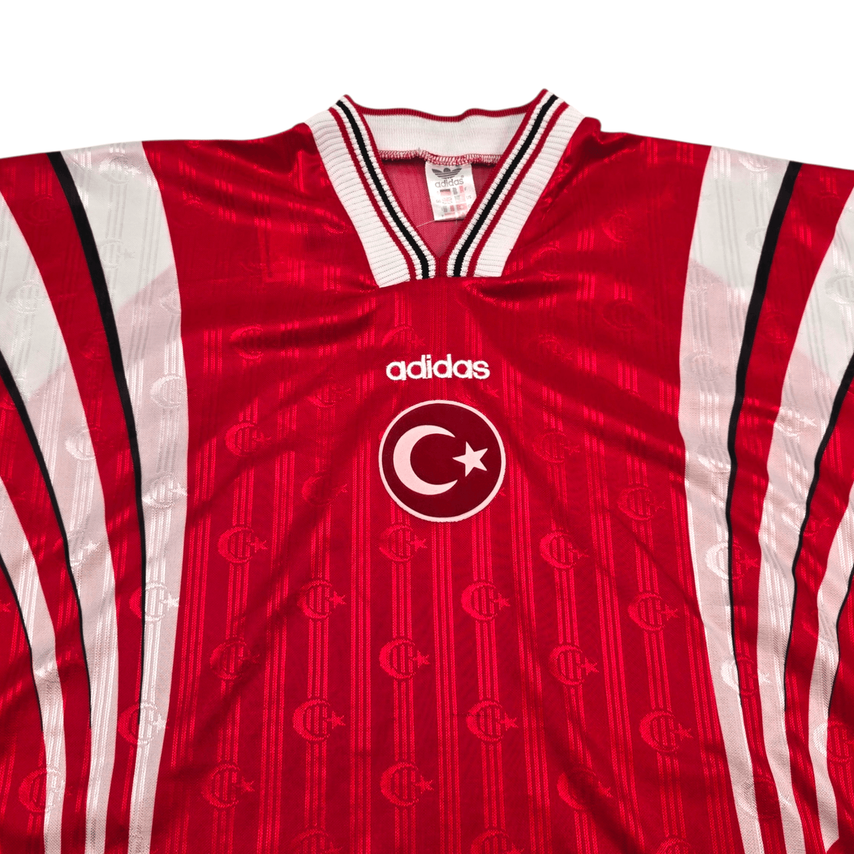 1996/97 Turkey Home Football Shirt (L) Adidas - Football Finery - FF304492