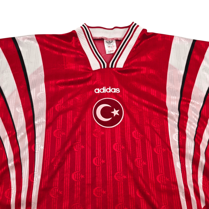 1996/97 Turkey Home Football Shirt (L) Adidas - Football Finery - FF304492