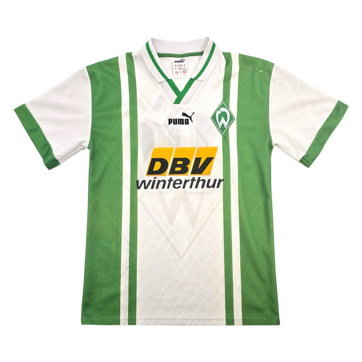 1996/97 Werder Bremen Home Football Shirt (XS) Puma - Football Finery - FF304986