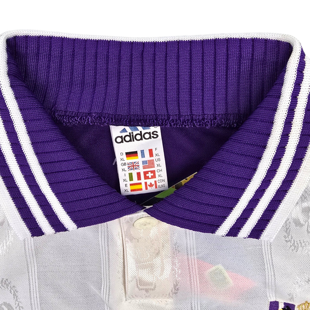 1996/98 Anderlecht Home Football Shirt (XL) Adidas - Football Finery - FF306718
