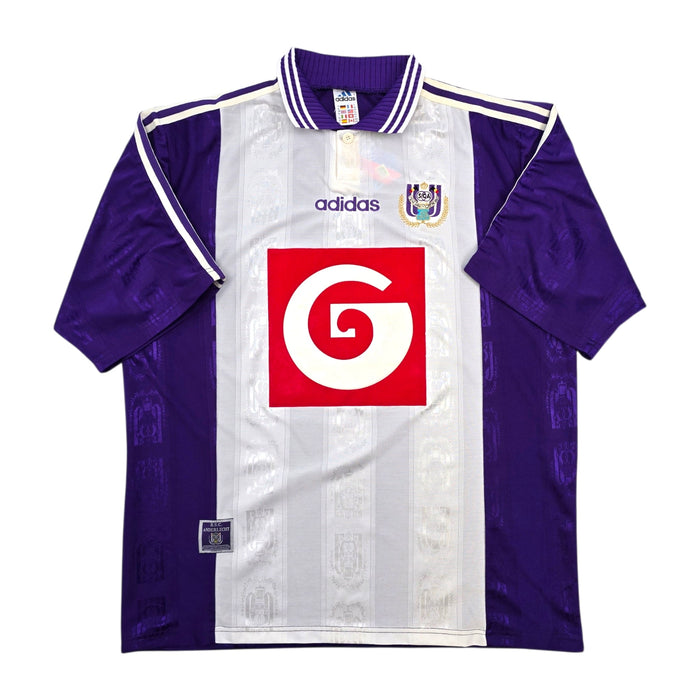 1996/98 Anderlecht Home Football Shirt (XL) Adidas - Football Finery - FF306718