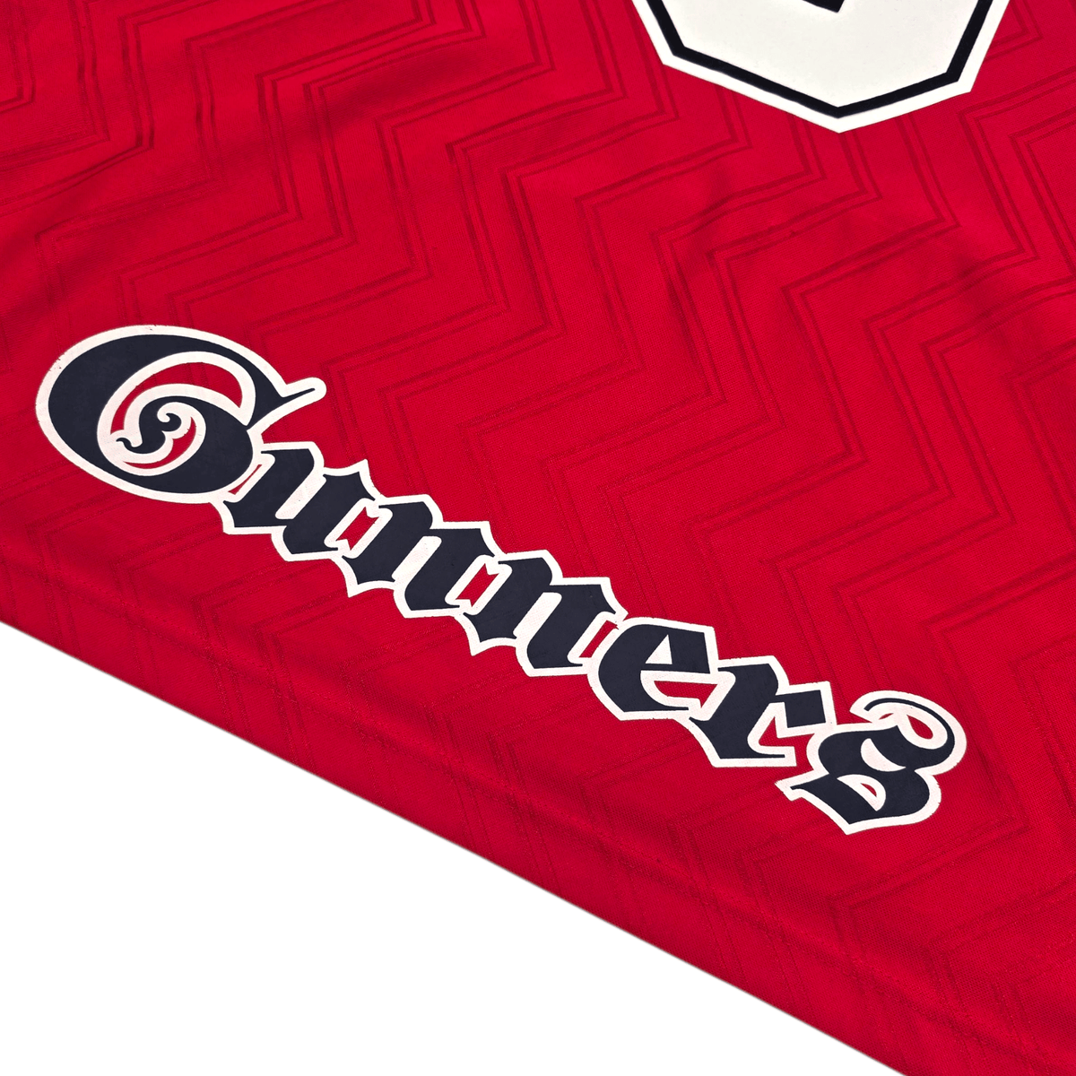 1996/98 Arsenal Home Football Shirt (2XL) Nike 8 Wright - Football Finery - FF301951