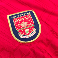 1996/98 Arsenal Home Football Shirt (2XL) Nike 8 Wright - Football Finery - FF301951