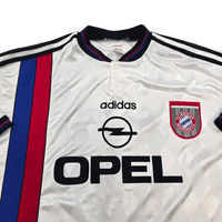 1996/98 Bayern Munich Away Football Shirt (2XL) Adidas 10 Matthäus - Football Finery - FF302098