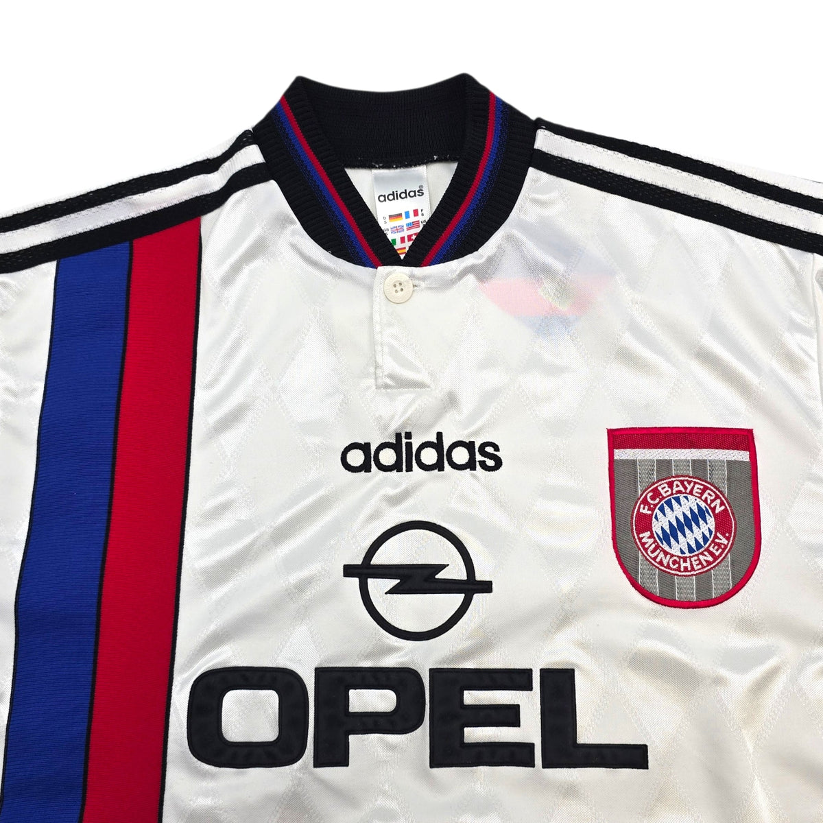 1996/98 Bayern Munich Away Football Shirt (S) Adidas - Football Finery - FF305862