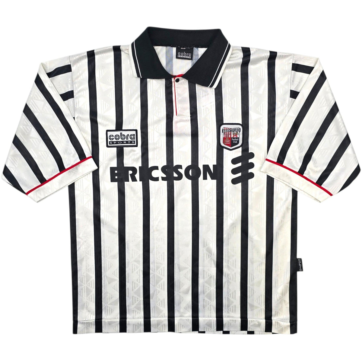 1996/98 Brentford Away Football Shirt (L) Cobra Sports - Football Finery - FF308127