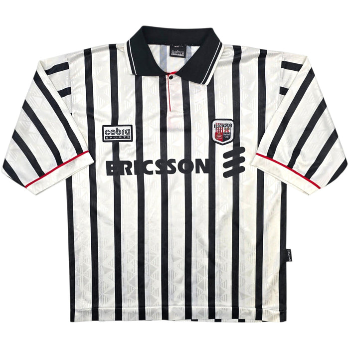 1996/98 Brentford Away Football Shirt (L) Cobra Sports - Football Finery - FF308127