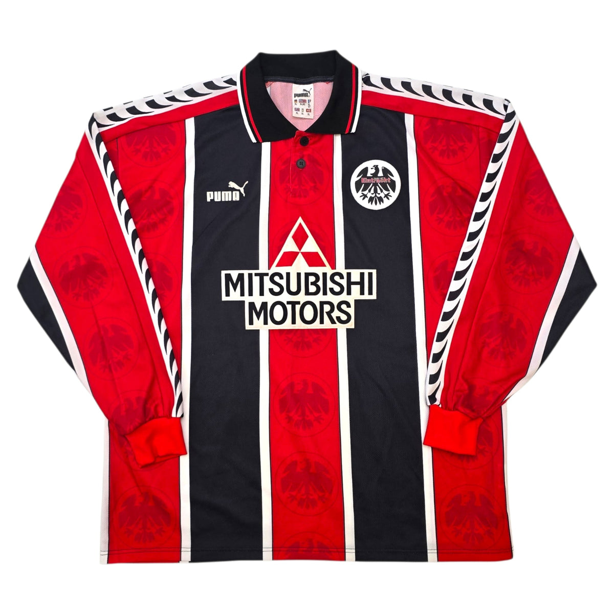 1996/98 Eintracht Frankfurt Home Football Shirt (XL) Puma - Football Finery - FF307056