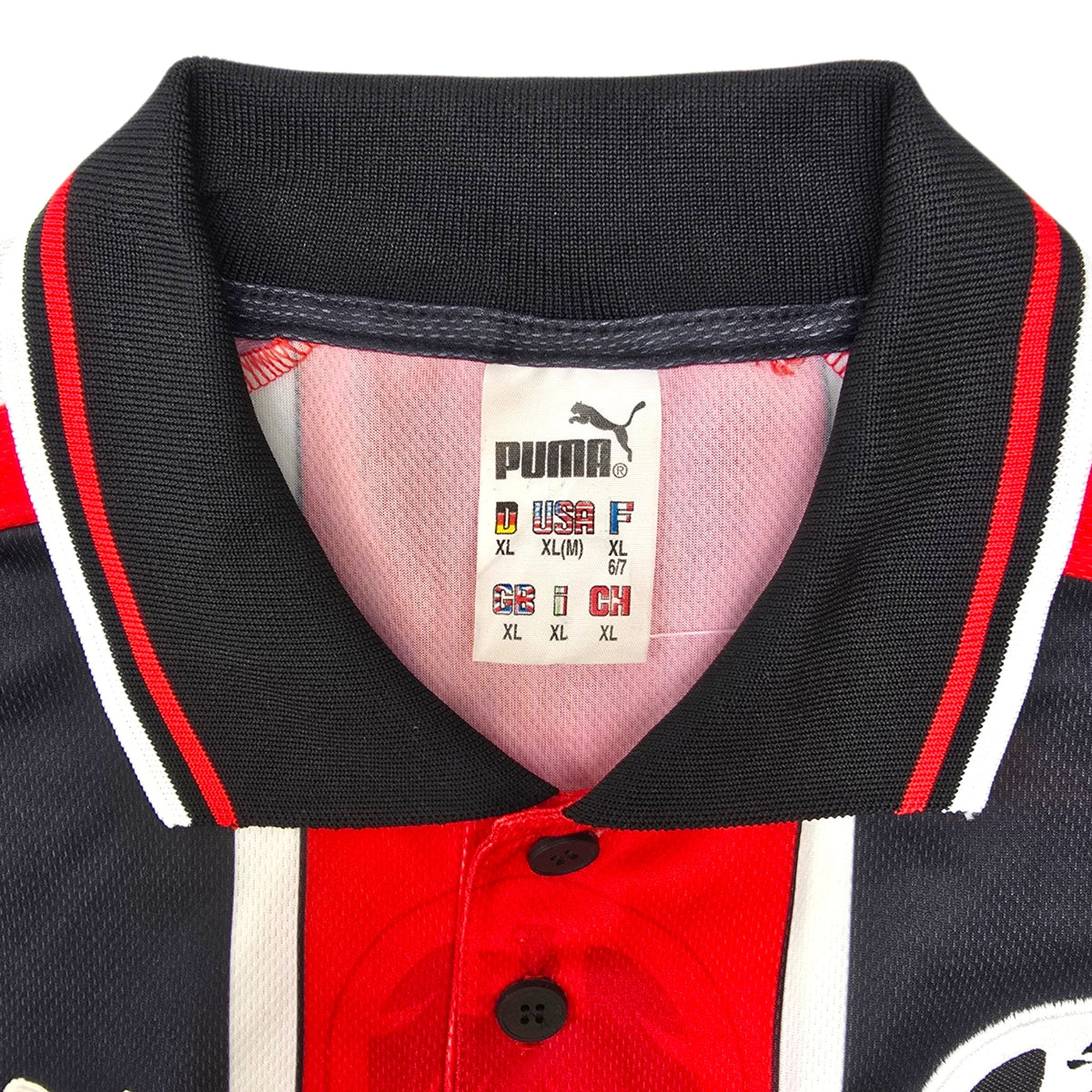 1996/98 Eintracht Frankfurt Home Football Shirt (XL) Puma - Football Finery - FF307056