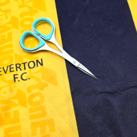 1996/98 Everton Away Football Shirt (M) Umbro #10 Speed - Football Finery - FF300761