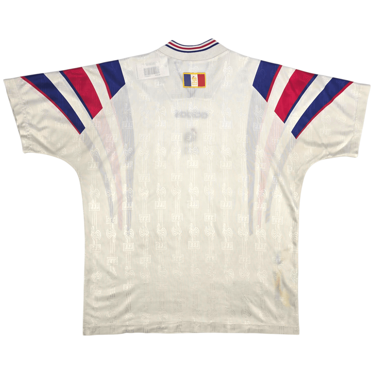 1996/98 France Away Football Shirt (M) Adidas - Football Finery - FF302971